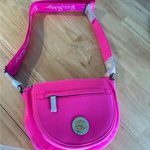 Lily Pulitzer Lush Pink Soft Cross Body Purse